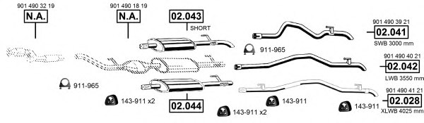 ASMET ME012452 Exhaust System